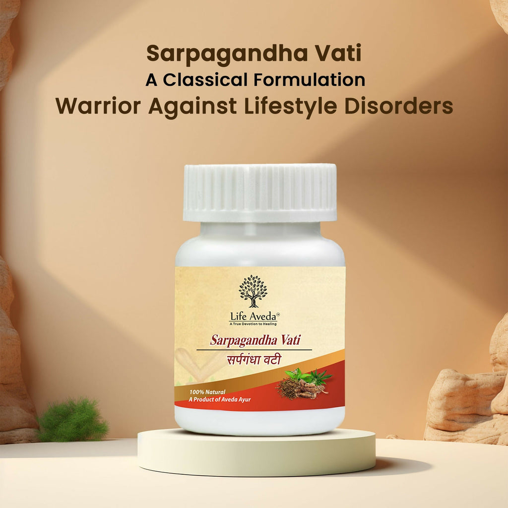 Life Aveda Sarpagandha Vati | Grocsy