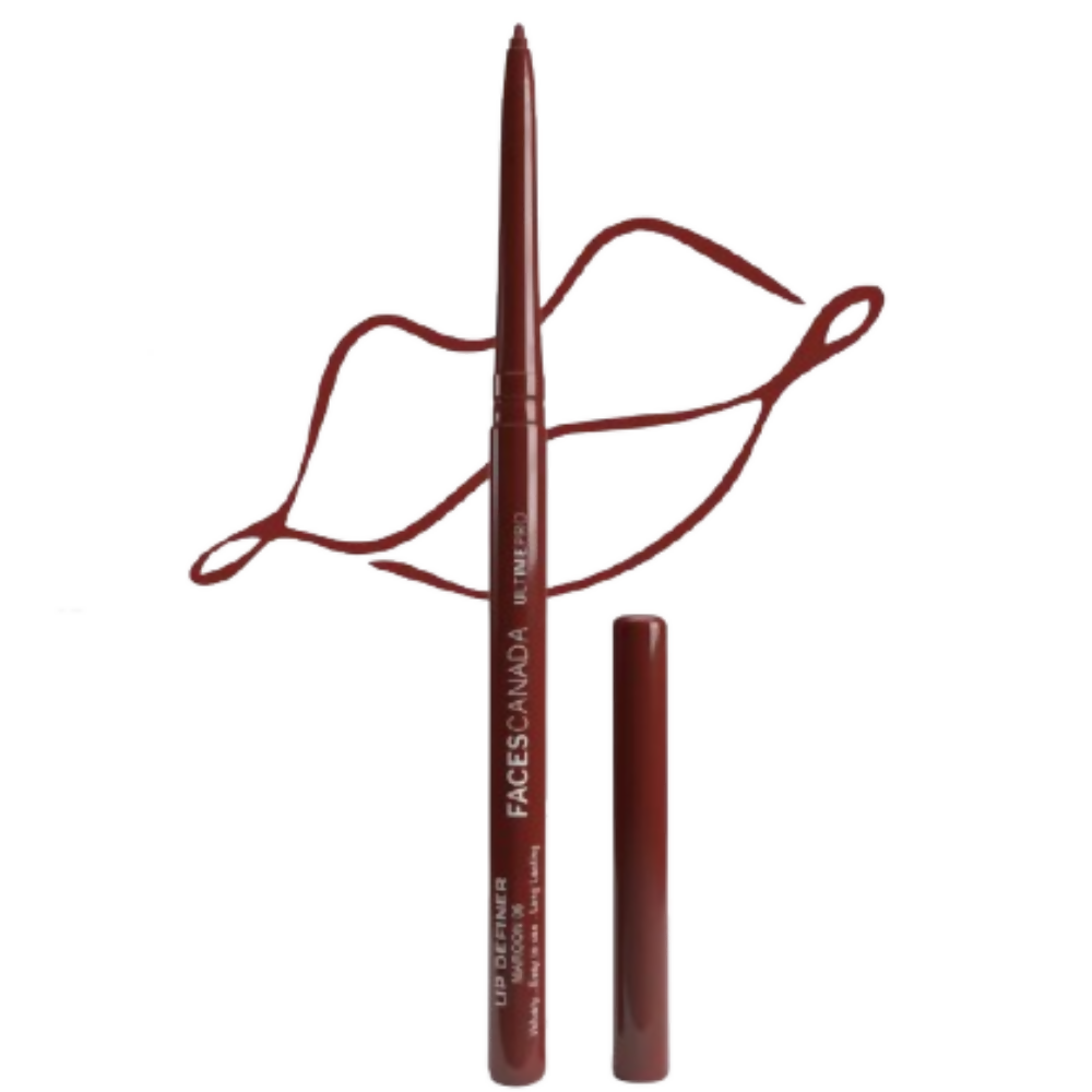 Faces Canada Ultime Pro Lip Definer - Maroon 06 | Grocsy