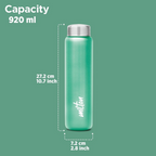 Milton Aqua 1000 Stainless Steel Water Bottle - Light Green | Grocsy