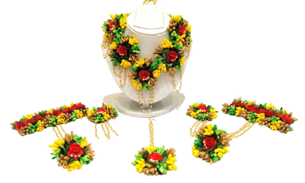 Flower Jewellery for Haldi | Grocsy