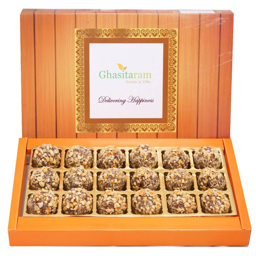 Ghasitaram Hazelnut Cashew Sweet Balls | Grocsy