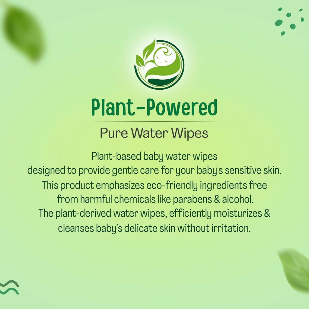 LuvLap Plant Based 99% Pure Water Extra Thick Unscented Baby Wipes | Grocsy