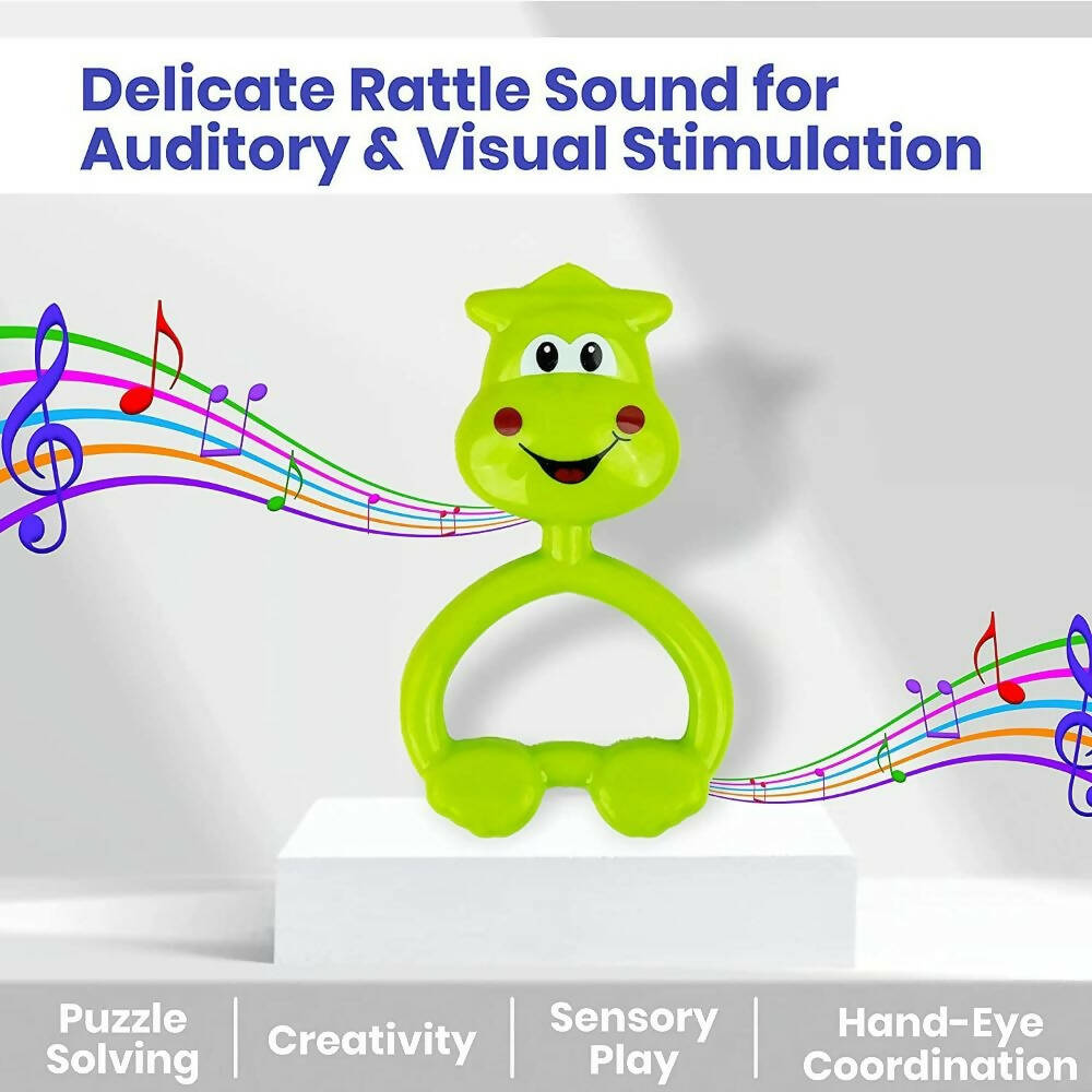 Cable World Colourful Plastic Non Toxic Attractive Rattle Combo | Grocsy