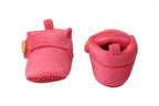 Tiny Bugs Unisex Soft Base Booties - Pink | Grocsy