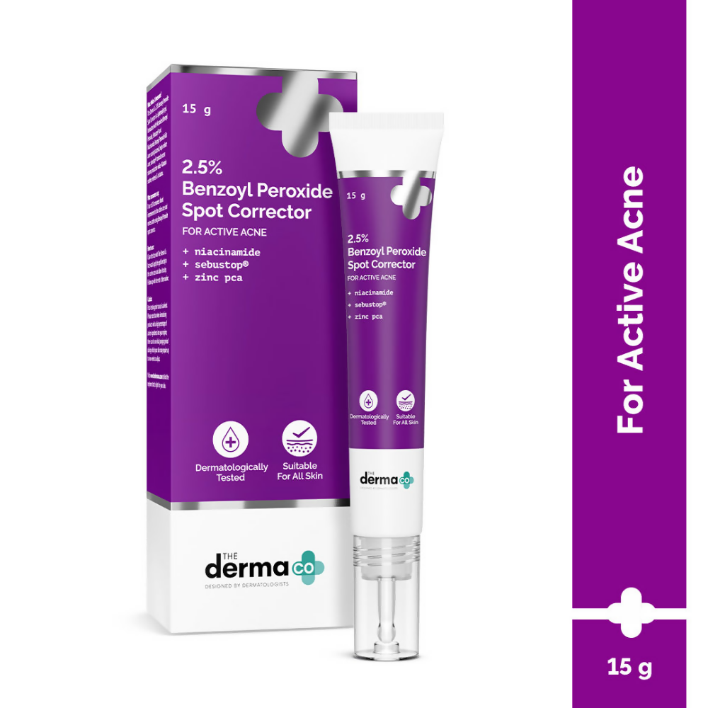 The Derma Co 2.5% Benzoyl Peroxide Spot Corrector | Grocsy