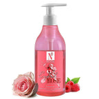 NutriGlow NATURAL'S English Rose Shower Gel With Mulberry Extract For Long Lasting Freshness | Grocsy