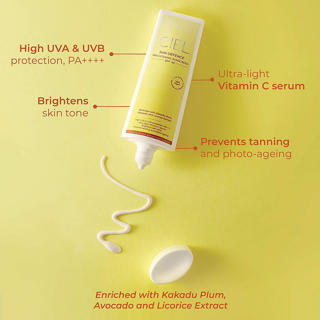 Ciel Sun Defence Brightening Sunscreen SPF 40 | Grocsy