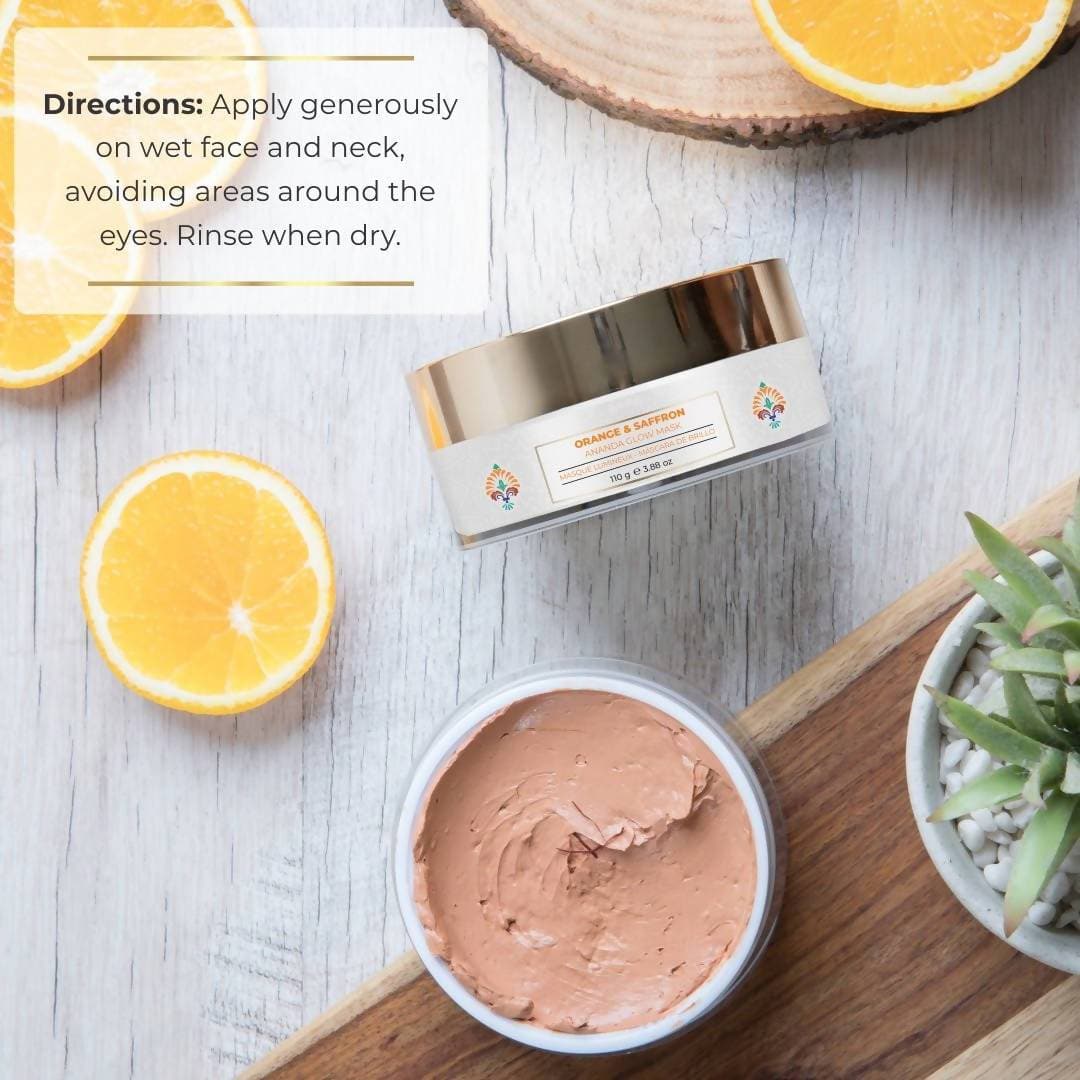 Nourish Mantra Orange & Saffron Ananda Glow Mask | Grocsy