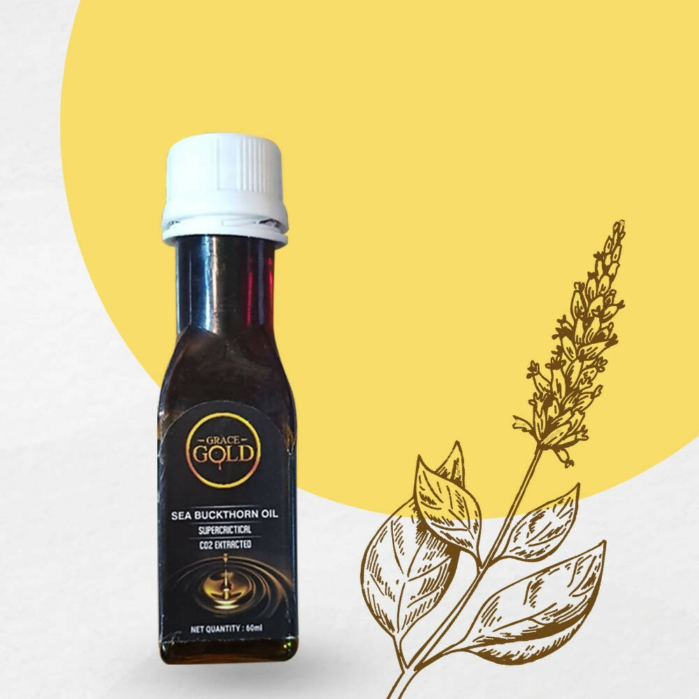 Grace Gold Supercritical CO2 extracted Sea Buckthorn Oil | Grocsy