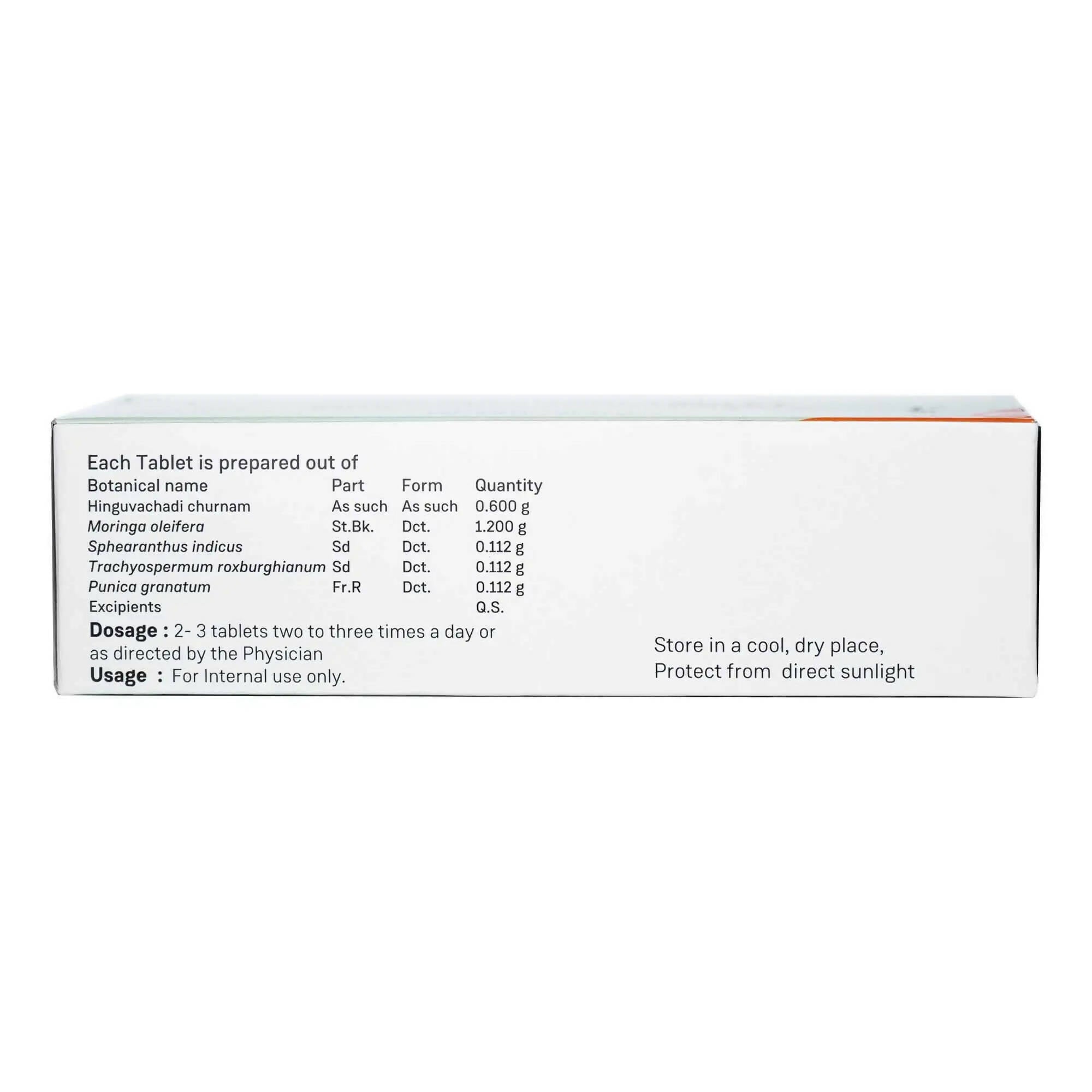 Sitaram Ayurveda Hinguvachadi Tablets | Grocsy