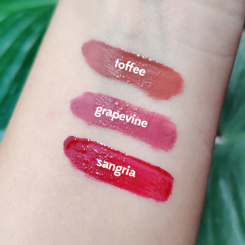 Ruby's Organics Lip Oil Gloss Minis Pack - Sunset | Grocsy
