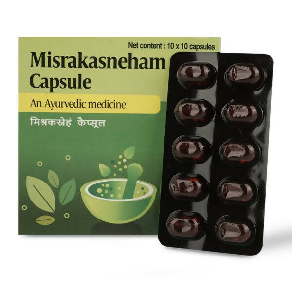 AVP Ayurveda Misrakasneham Capsules | Grocsy