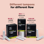 Pee Safe Applicator Tampons | Grocsy