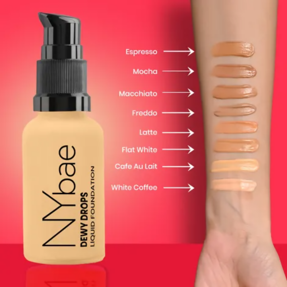 NY Bae Dewy Drops Foundation - Mocha 06 | Grocsy