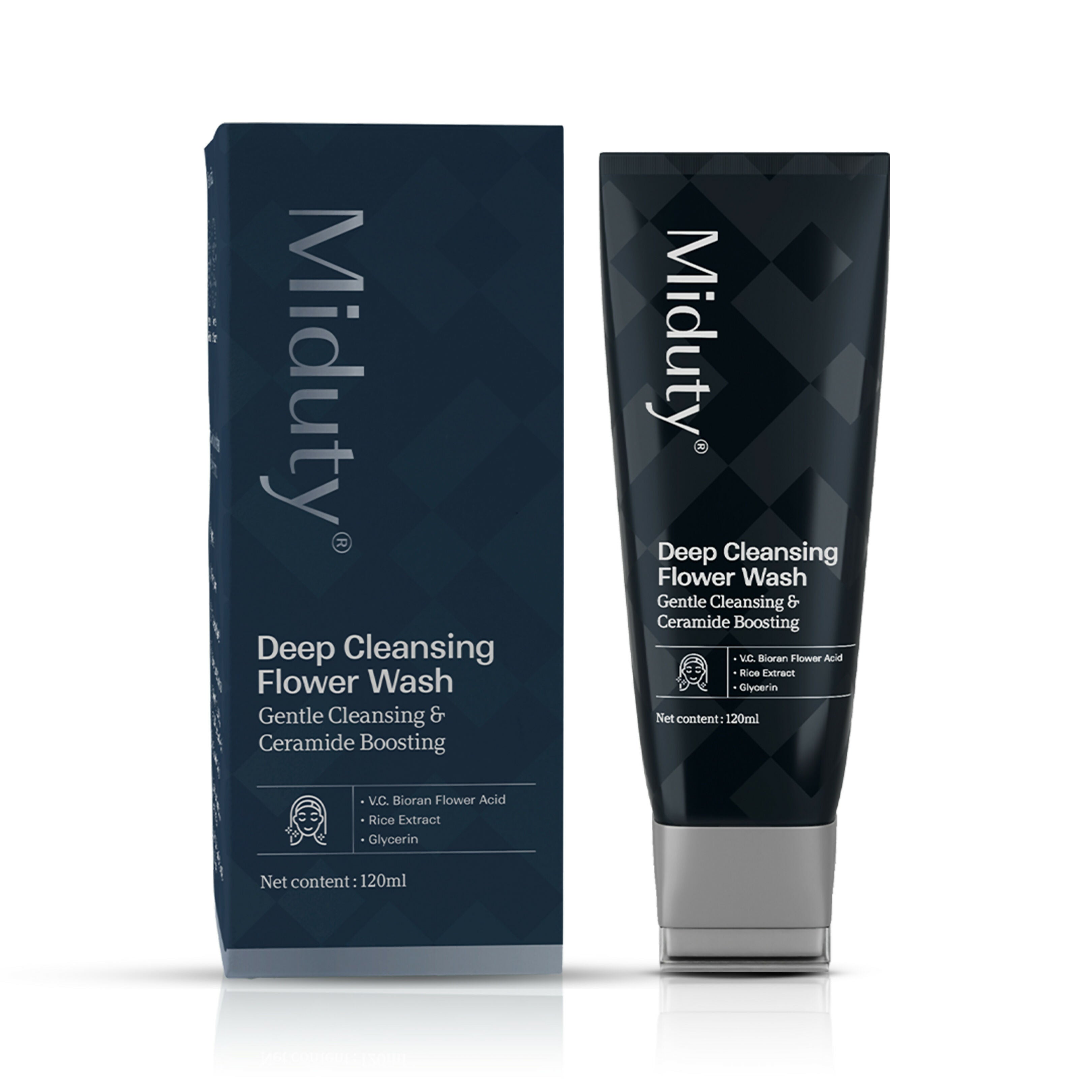 Miduty Deep Cleansing Flower Face Wash | Grocsy