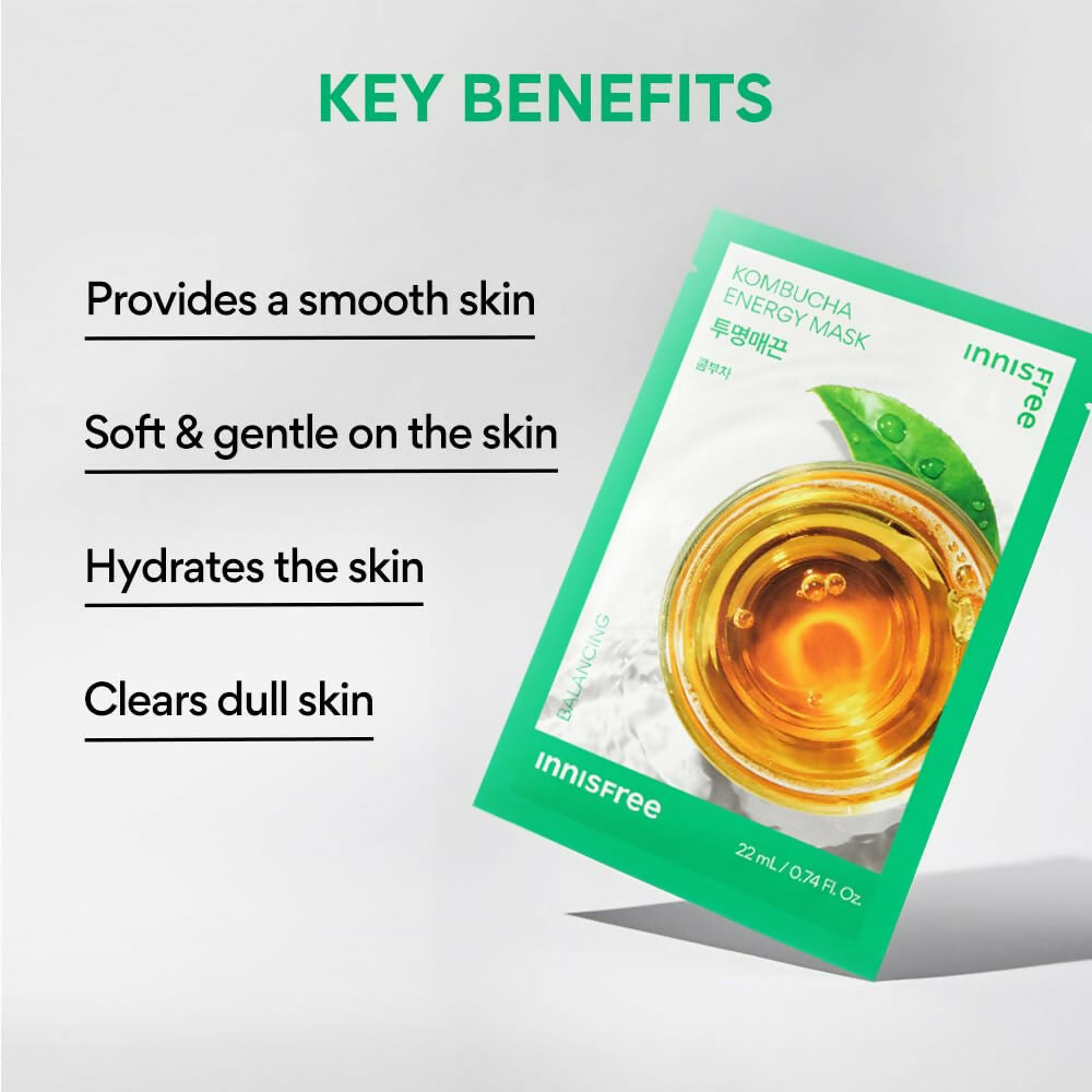 Innisfree Kombucha Energy Mask | Grocsy