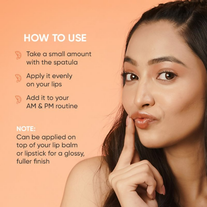 Dot & Key Vitamin C+E Peachy Nude Lip Plumping Mask- Blood Orange & Nectarine | Grocsy