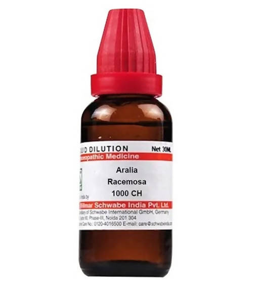 Dr. Willmar Schwabe India Aralia Racemosa Dilution | Grocsy