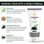 7 Days Activated Charcoal Face Scrub | Grocsy