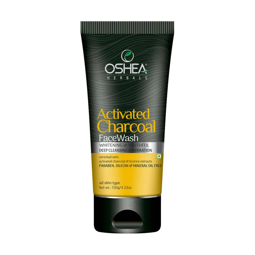 Oshea Herbals Activated Charcoal Face Wash | Grocsy