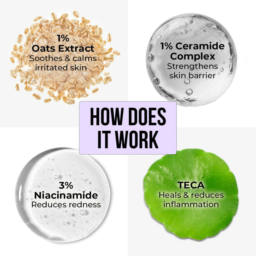 Dr. Sheth's Oats & Ceramide Sensitive Skin Moisturizer | Grocsy
