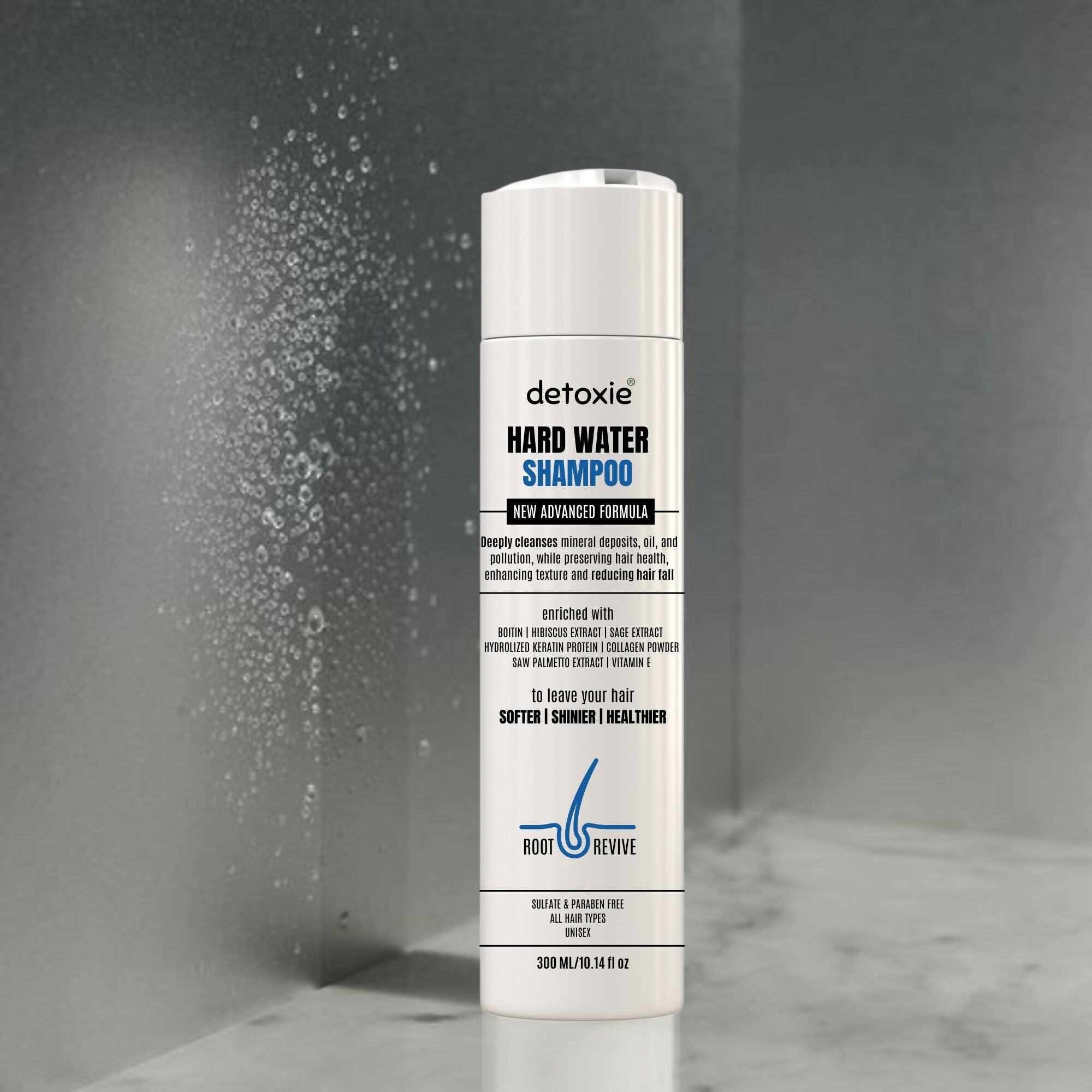 Detoxie Advanced Hard Water Shampoo | Grocsy