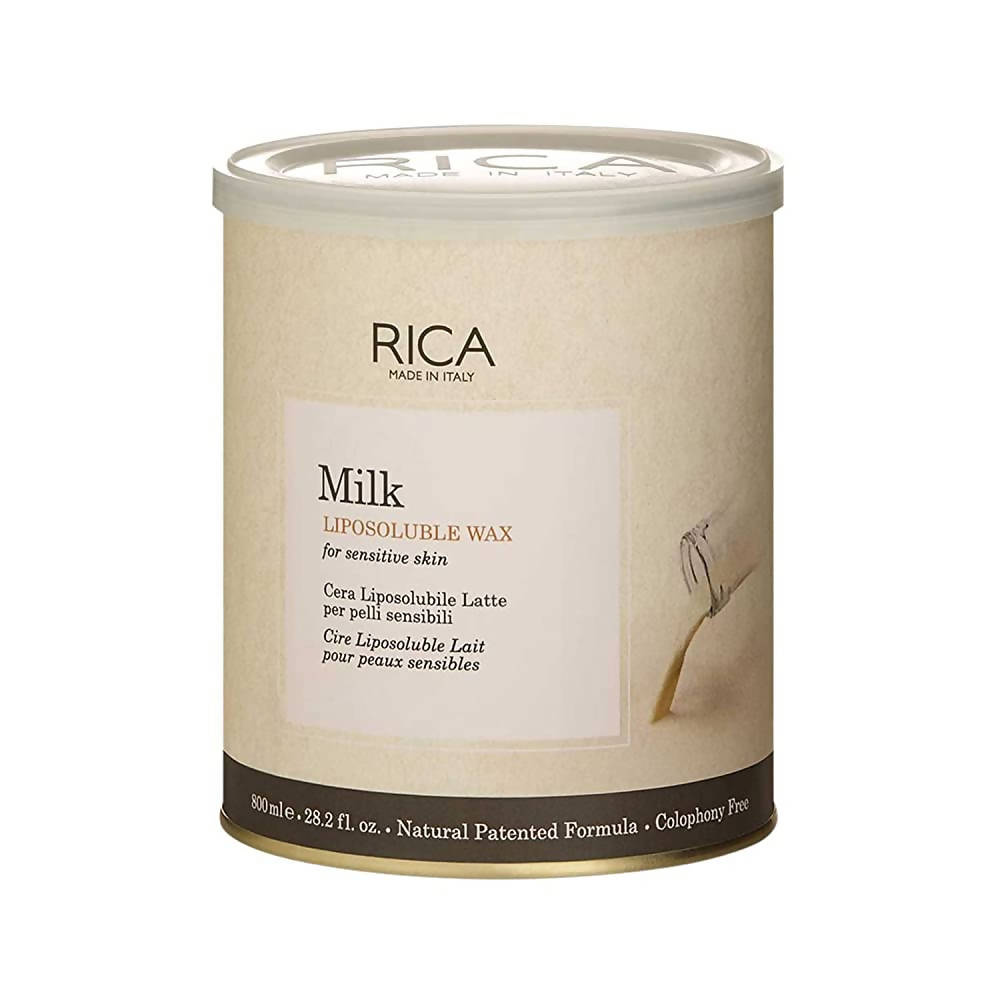 Rica Milk Liposoluble Wax for Sensitive Skin With Natural Beeswax | Grocsy