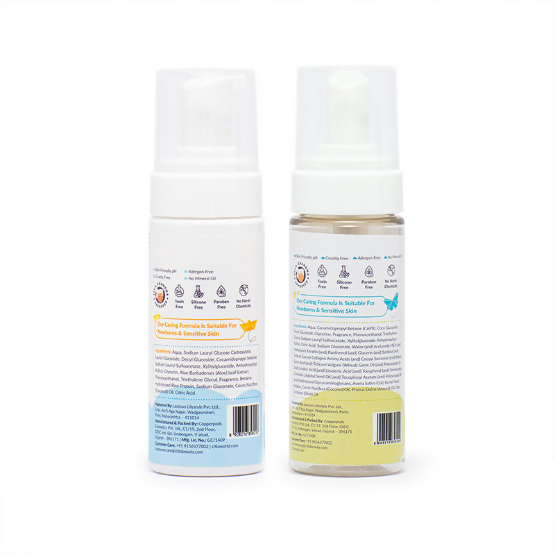 Citta Baby & Kids Baby Bath Set - Baby Body Wash & Baby Shampoo | Grocsy