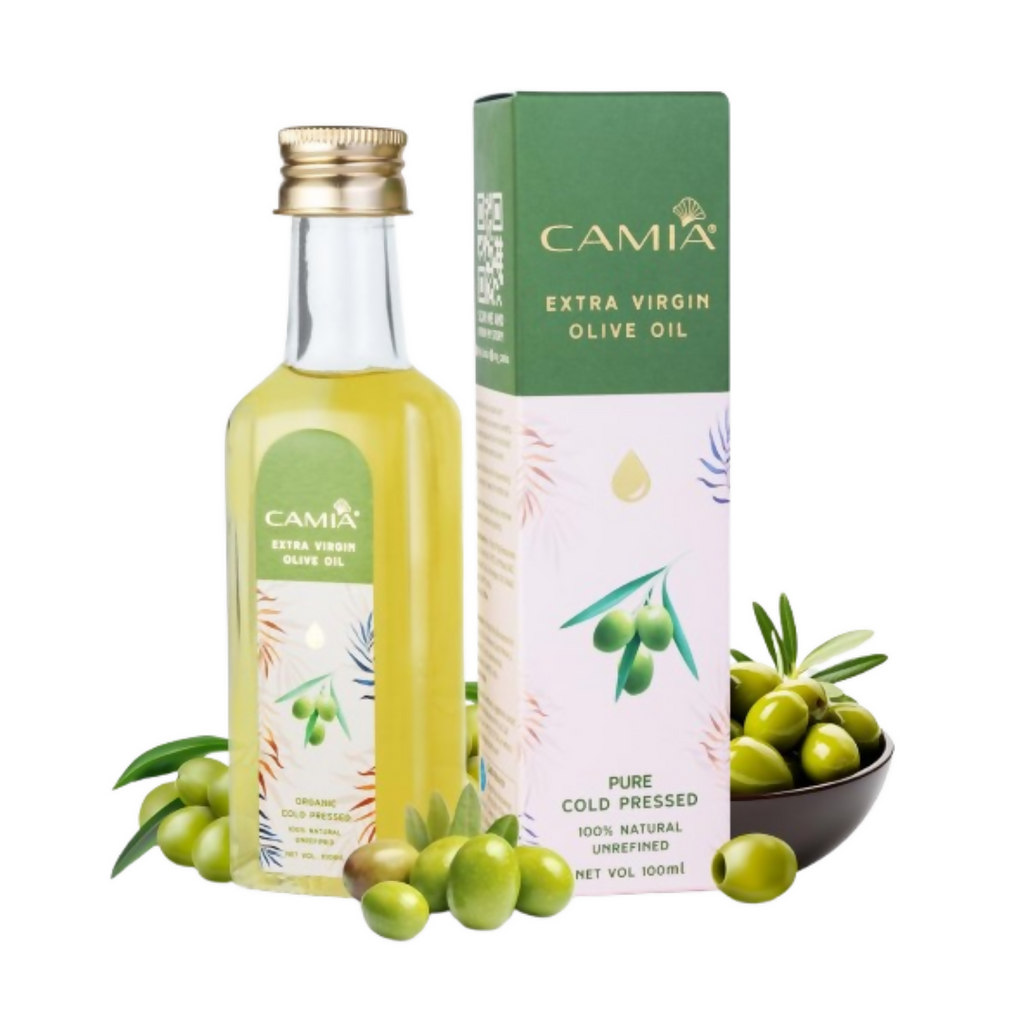 Camia Organic Cold Pressed Extra Virgin Olive Oil For Skin & Hair | Grocsy