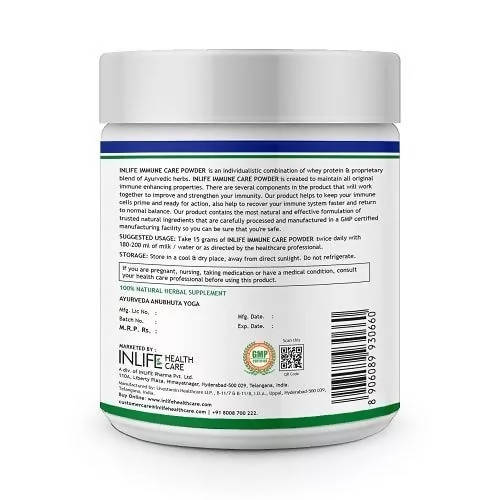Inlife Immune Care Powder Vanilla Flavour | Grocsy