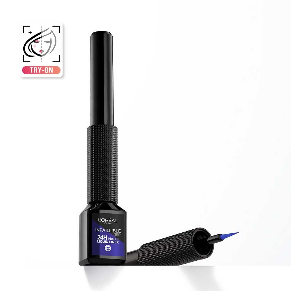 L'Oreal Paris Infaillible Grip 24H Matte Liquid Liner - 02 Blue | Grocsy