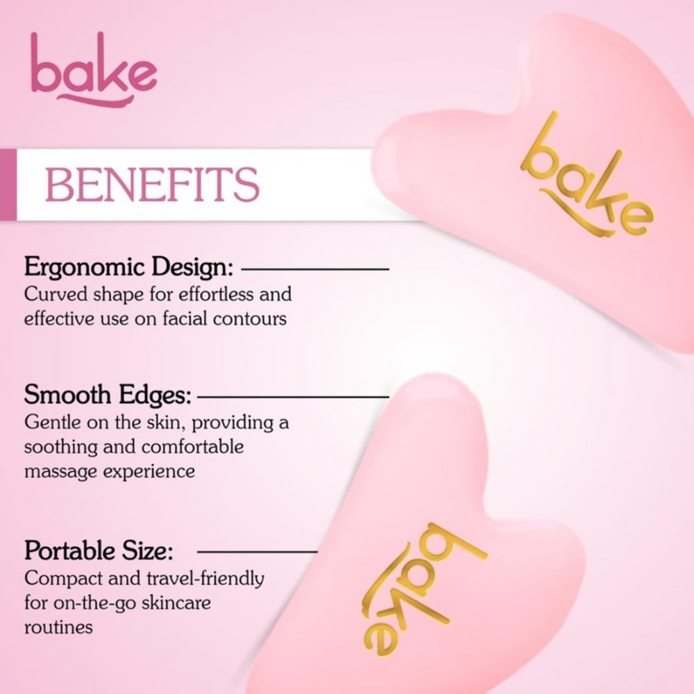 Bake Quartz Gua Sha Face Massage Tool | Grocsy