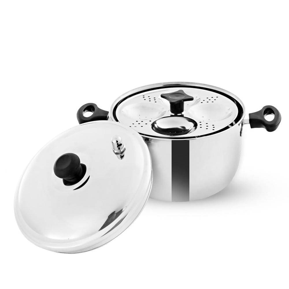 Pigeon- Desire Stainless Steel 4 Plates Idly Maker | Grocsy