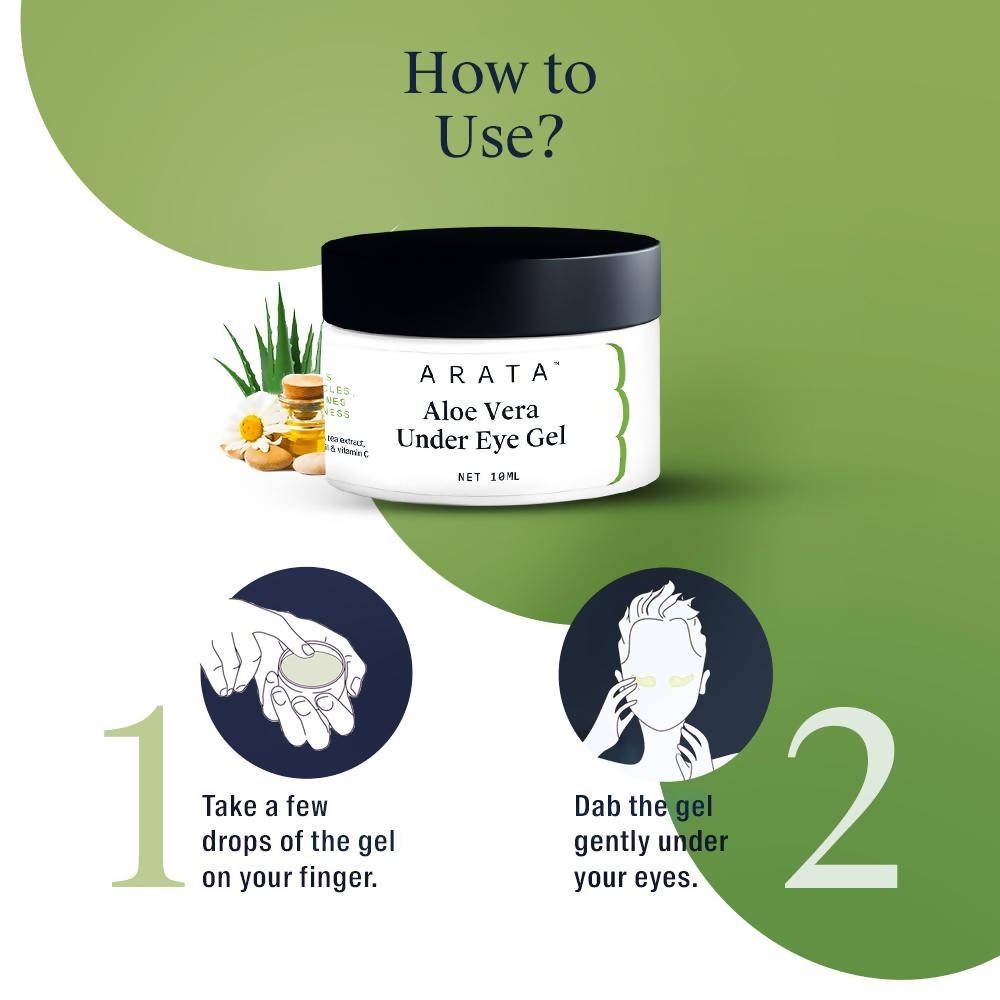 Arata Aloe Vera Under Eye Gel | Grocsy