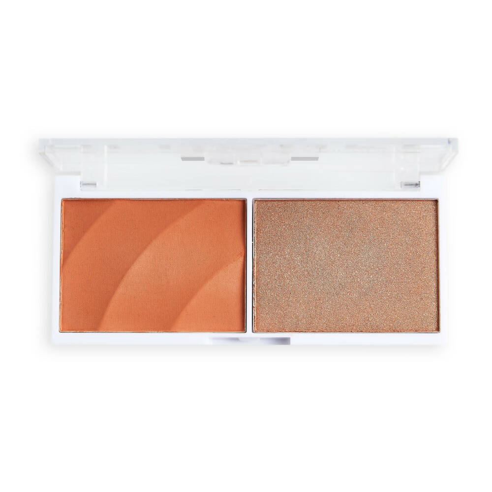 Revolution Relove Colour Play Blushed Duo - Queen | Grocsy