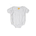 Sunshine Baby Cute Organic Muslin Cotton Kimono Rompers For Babies - White | Grocsy