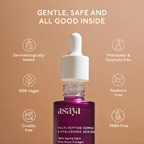 Asaya 5% Multi Peptide Serum With Hyaluronic Acid & Collagen Peptide Face Serum For Anti Ageing | Grocsy