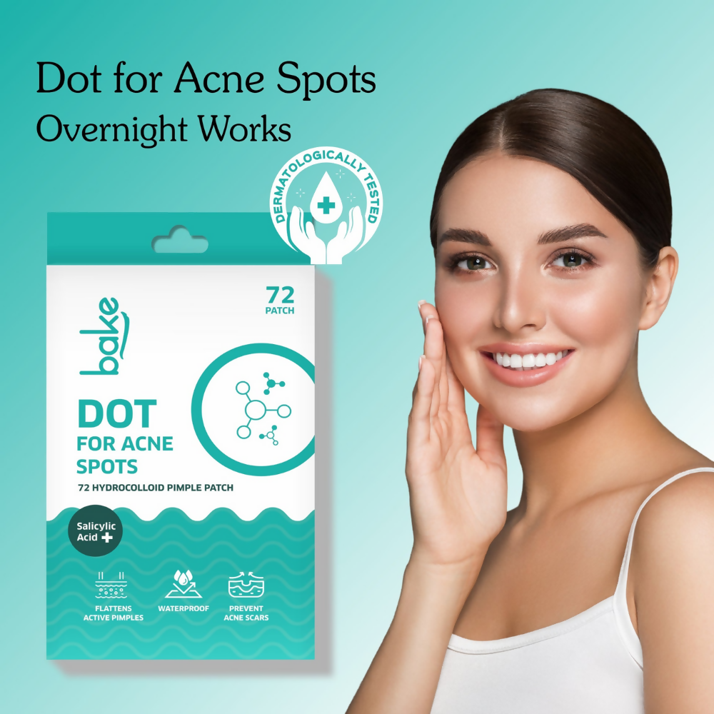 Bake 2% Salicylic Acid Dots for Acne Spots | Grocsy