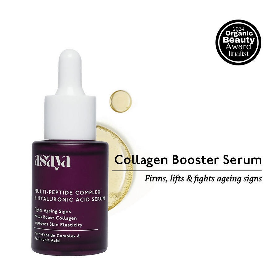 Asaya 5% Multi Peptide Serum With Hyaluronic Acid & Collagen Peptide Face Serum For Anti Ageing | Grocsy