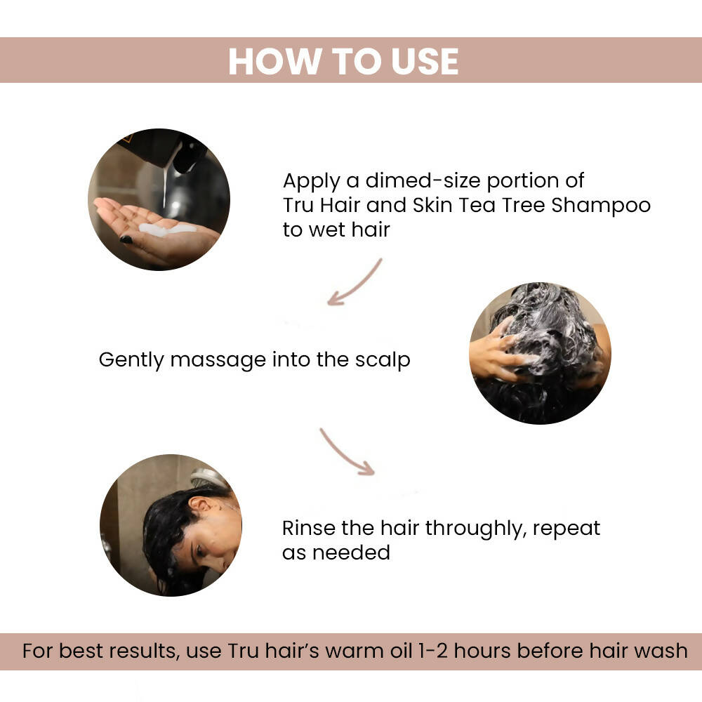 Tru Hair & Skin Tea Tree Shampoo | Grocsy