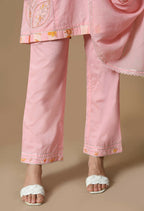 Joban Fashion Pink Cotton Kurta Set | Grocsy