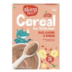 Slurrp Farm Ragi, Almond and Banana Cereal for little Ones | Grocsy