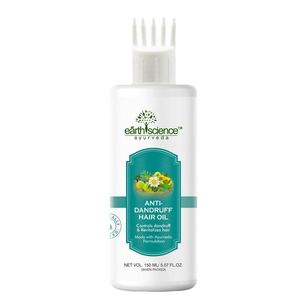 Earth Science Ayurveda Anti Dandruff Hair Oil | Grocsy