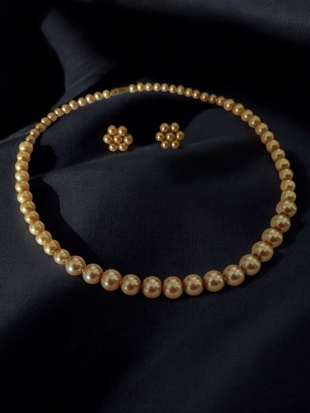 Inhanns Spectrum Everyday Pearl Sets - Single Strand - Light Yellow | Grocsy