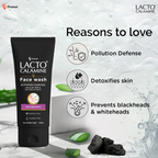 Lacto Calamine Activated Charcoal Face Wash | Grocsy