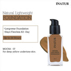 Inatur Natural Light Weight Foundation - Mocha | Grocsy