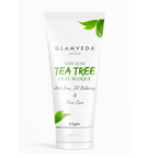 Glamveda Tea Tree Anti Acne Mud Mask | Grocsy