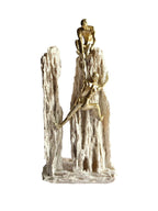 Sun Mun Decors 2 men on 2 rocks | Grocsy