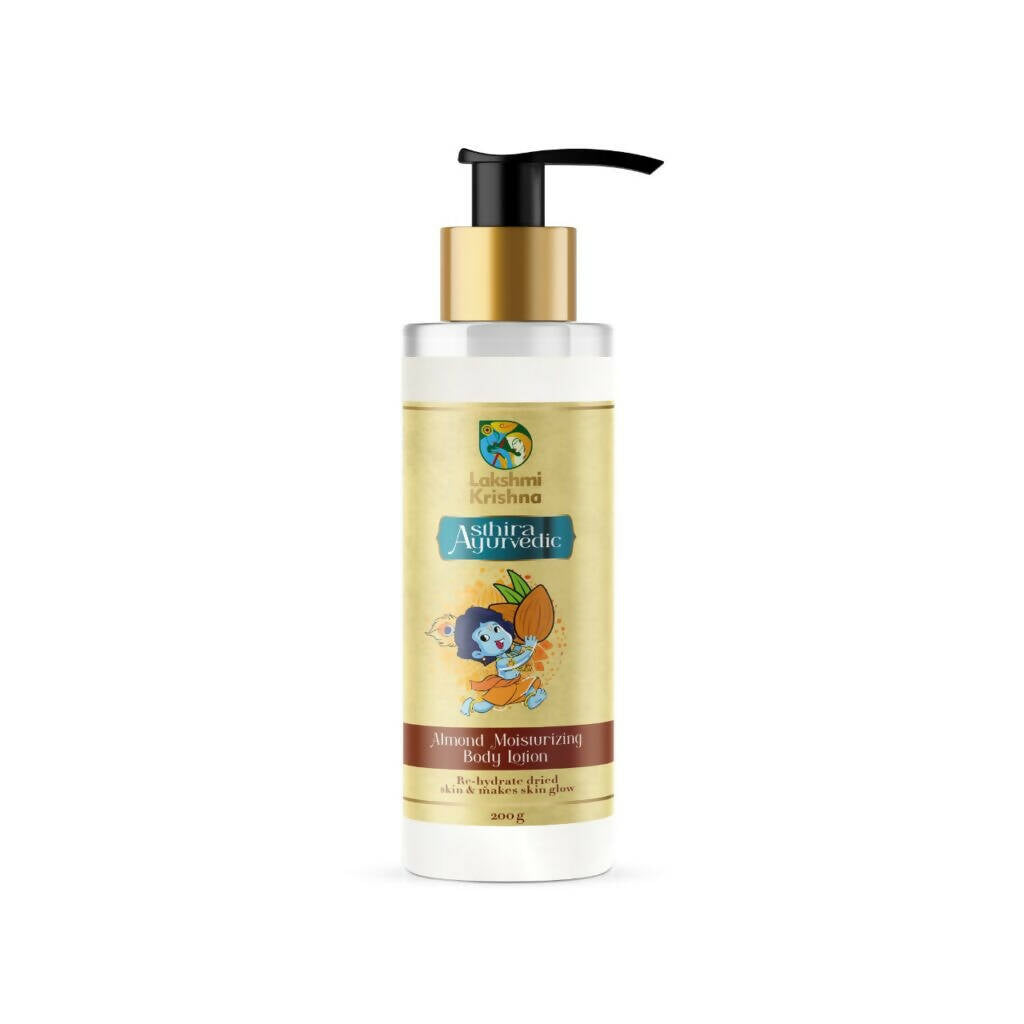 Lakshmi Krishna Almond Moisturizing Body Lotion | Grocsy
