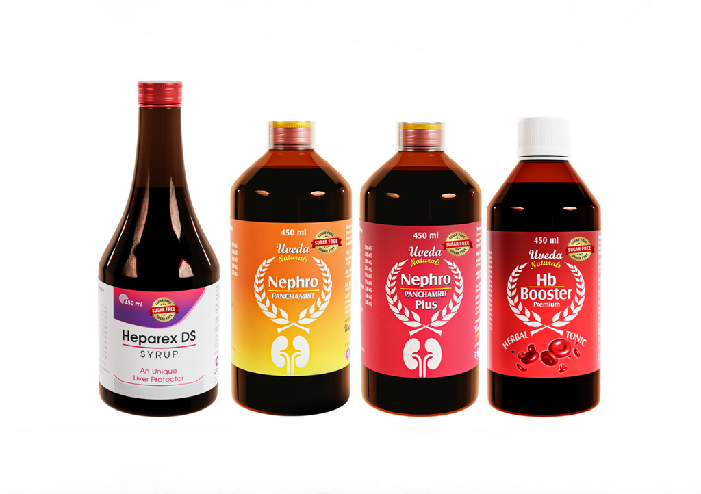 Uveda Naturals 4-in-1 Sugar Free Combo